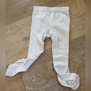 Bout’chou White Baby Footed tights